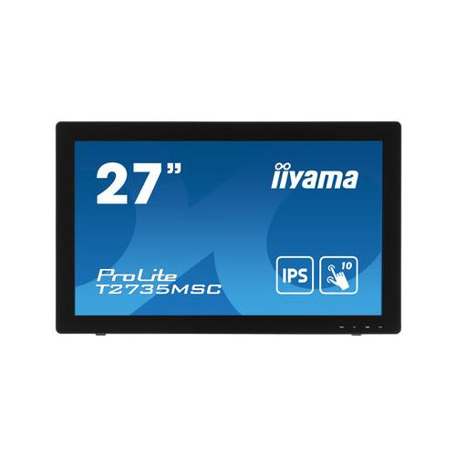 iiyama ProLite T2735MSC-B3 computer monitor 68.6 cm (27") 1920 x 1080 pixels Full HD LED Touchscreen Black
