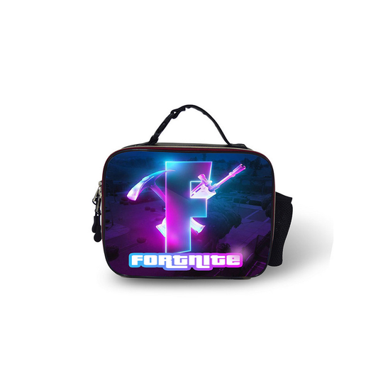 (Style 03) Fortnite Lunch Bag Outdoor leather Lunch Box UK
