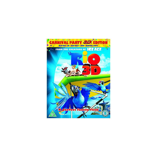 Rio (Blu-ray 3D + Blu-ray + DVD + Digital Copy)