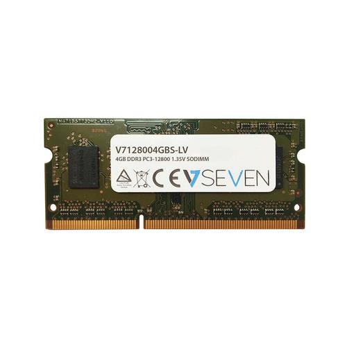 V7 4GB DDR3 PC3-12800 - 1600mhz SO DIMM Notebook Memory Module - V7128004GBS-LV