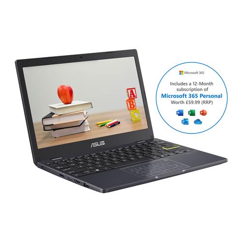 ASUS E210MA-GJ181TS notebook N4020 29.5 cm (11.6") HD Intel Celeron N 4 GB DDR4-SDRAM 64 GB eMMC Wi-Fi 5 (802.11ac) Windows 10 Home S Blue