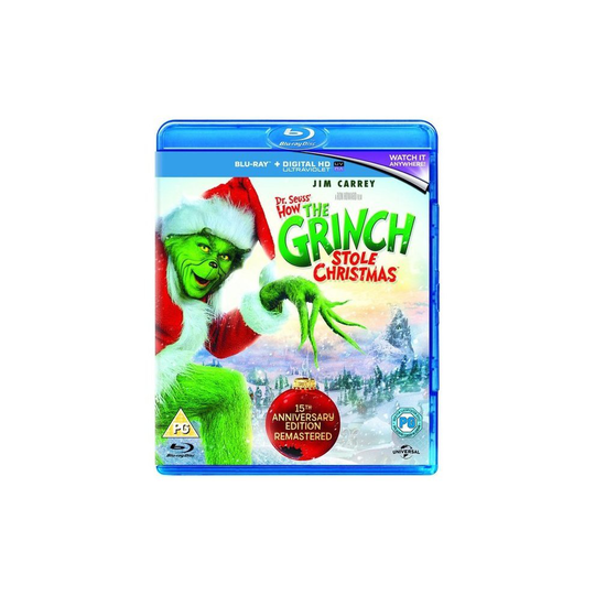 Dr Seuss - How The Grinch Stole Christmas Blu-Ray [2015]