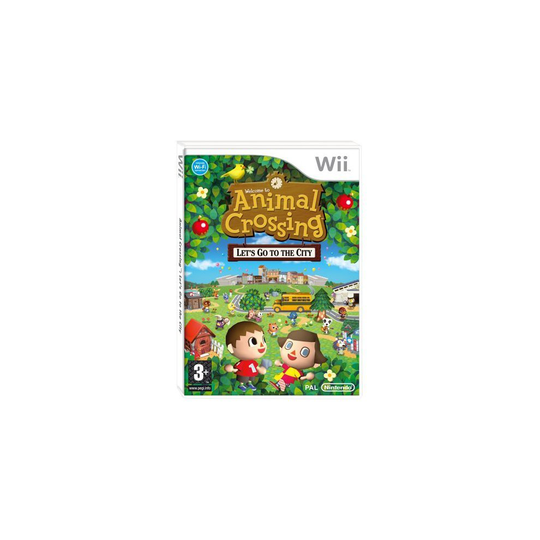 Wii - Animal Crossing: Let's Go To The City (Wii)