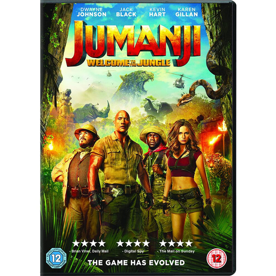 Jumanji: Welcome To The Jungle [2017] (DVD)