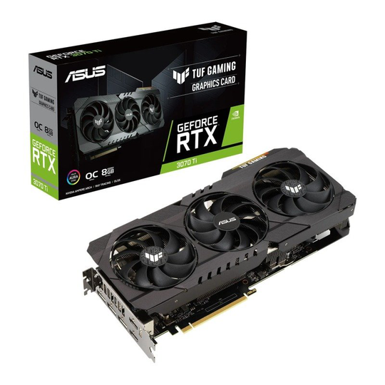 Asus GeForce Rtx 3070 Ti 8GB Oc Tuf Gaming Ampere Graphics Card