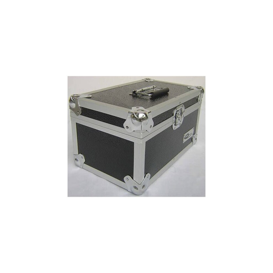 7" Singles Vinyl Record Aluminium DJ Flight Carry Case 200 Black