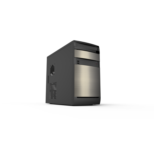 Punch Technology Silver Contender Ryzen 5 5600G 16GB 250GB SSD Windows 11 Pro Desktop PC
