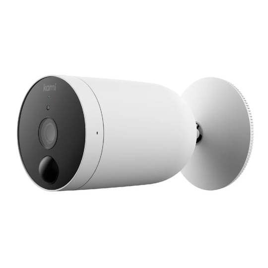 Yi Technology Kami Outdoor Wire-Free Smart Camera - White