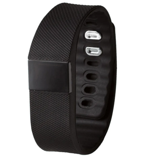 Bas-Tek TW64S Pulse Activity Tracker with Heart Rate Monitor - Black