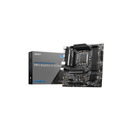 MSI PRO B660M-A DDR4 motherboard Intel B660 LGA 1700 micro ATX