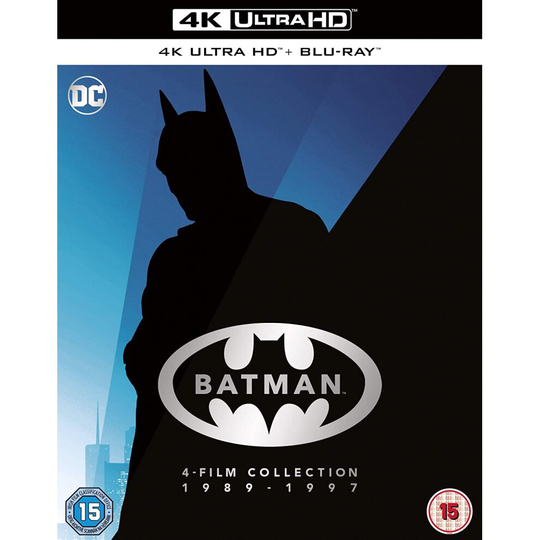 Batman 4-Film Collection 1989 - 1997 (4K Ultra HD + Blu-ray)