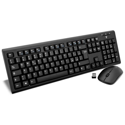 V7 Wireless Keyboard and Mouse Combo IT
