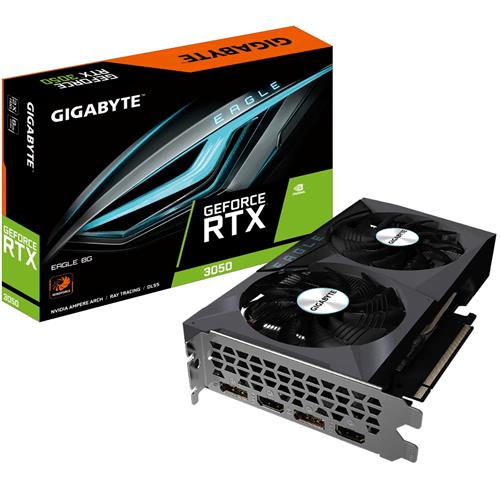 Gigabyte GeForce RTX 3050 EAGLE 8G NVIDIA 8 GB GDDR6