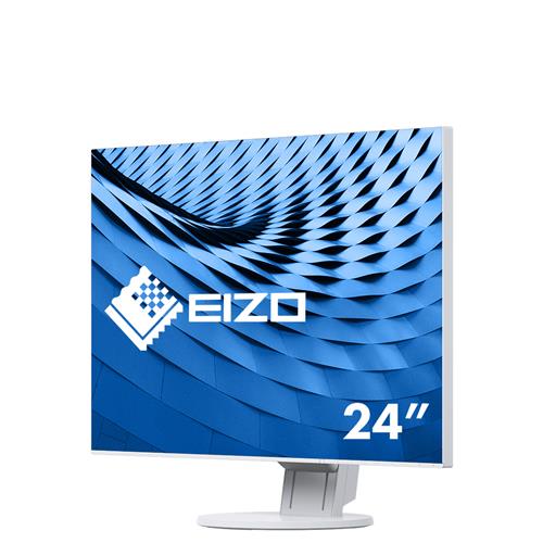 EIZO FlexScan EV2456-WT LED display 61.2 cm (24.1") 1920 x 1200 pixels WUXGA White