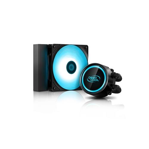 DeepCool GAMMAXX L120 Motherboard All-in-one liquid cooler 12 cm Black 1 pc(s)