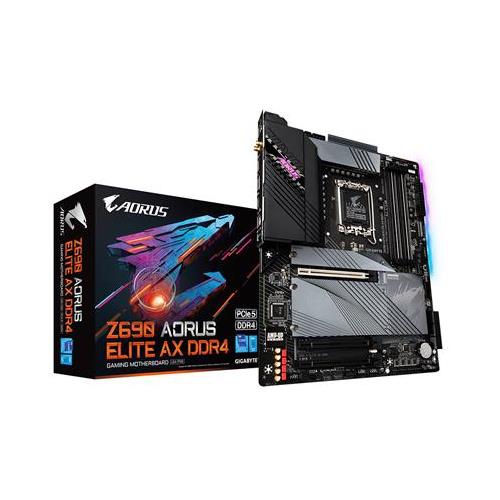 Gigabyte Z690 AORUS ELITE AX DDR4 (rev. 1.0) Intel Z690 LGA 1700 ATX