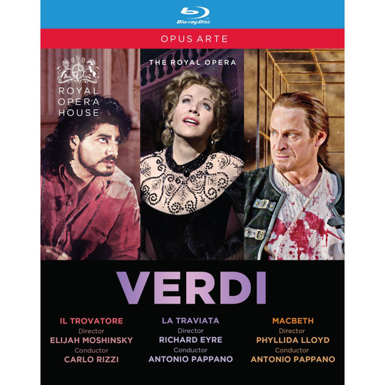 Verdi:Operas Box [Various] [Opus Arte: OABD7208BD] [Blu-ray]