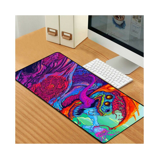 90x40cm Gaming Mouse Pad Large Desk Mat Laptop Keyboard Non-Slip Awesome Gamer