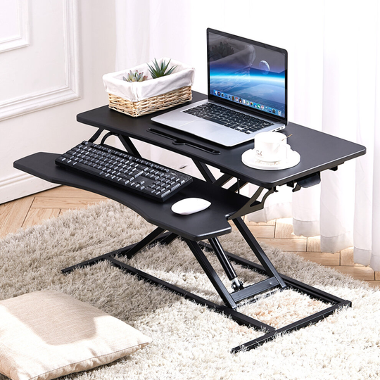 Standing Desk Height Adjustable Sit Stand Home Computer Desk Converter Stand Up