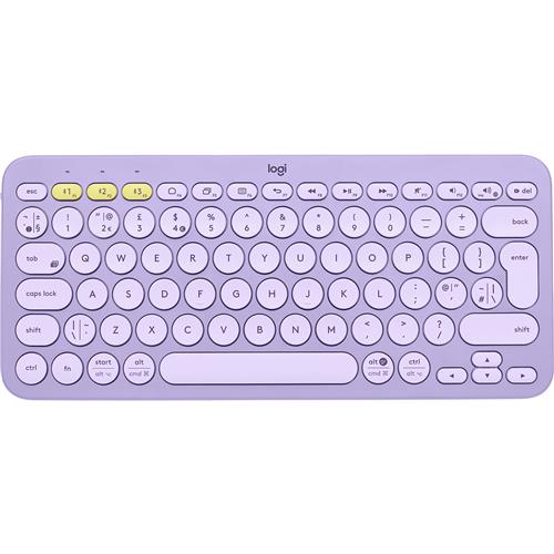 Logitech K380 keyboard Bluetooth QWERTY UK English Lavender