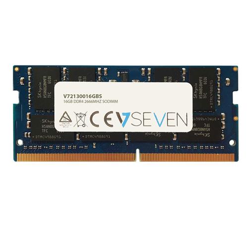 V7 16GB DDR4 PC4-21300 - 2666MHZ 1.2V SO DIMM Notebook Memory Module - V72130016GBS