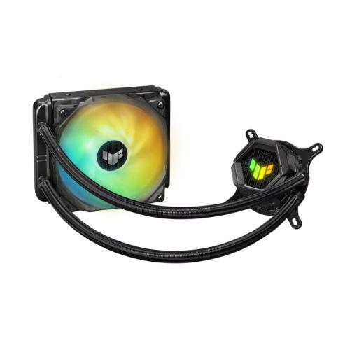 ASUS TUF GAMING LC 120 ARGB Processor All-in-one liquid cooler 12 cm Black 1 pc(s)