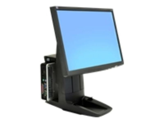 Ergotron Neo-flex All-in-one Sc Lift Stand, Secure Clamp Stand For Lcd Display / Cpu Black Screen Size: Up To 24 Mounting Interface: 100 X 100 Mm, 75