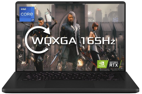Asus Rog Zephyrus GU603ZM, Intel Core i7-12700H 2.3GHz, 16GB DDR5, 1TB PCIe Ssd, Nvidia GeForce Rtx 3060 6GB, 16" Wqxga Ips, Windows 11 Home Gami