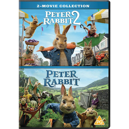 Peter Rabbit 1 and 2 (DVD)