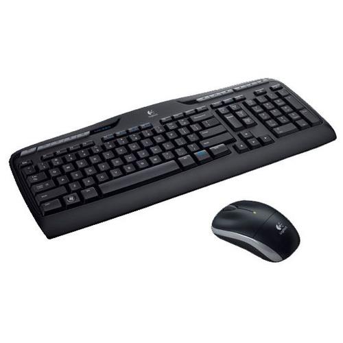 Logitech Wireless Combo MK330 keyboard Mouse included RF Wireless QWERTY English Black
