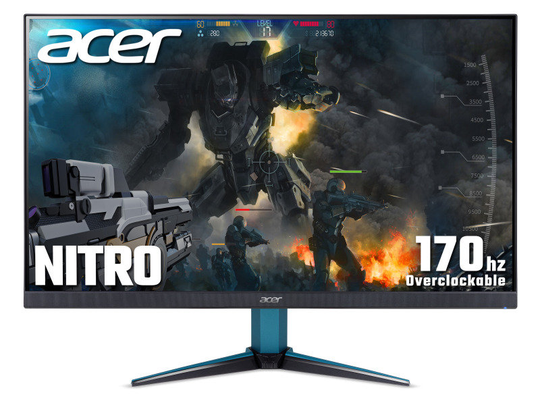 ACER Nitro VG272UVbmiipx Quad HD 27" LCD Gaming Monitor - Black