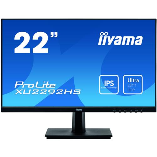 iiyama ProLite XU2292HS-B1 LED display 54.6 cm (21.5") 1920 x 1080 pixels Full HD Black