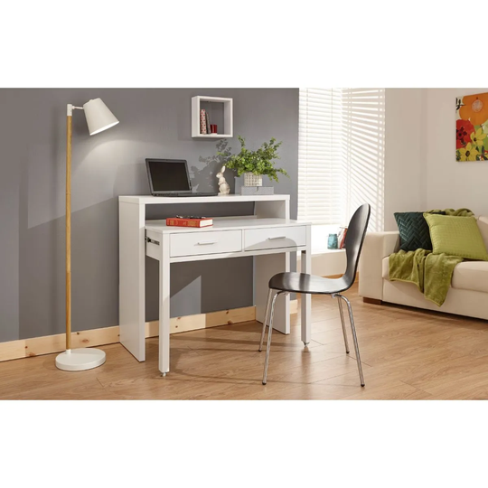 Regis Extending Console Desk White