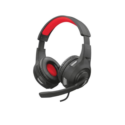 Trust GXT 307 RAVU Headset Wired Head-band Gaming Black Red
