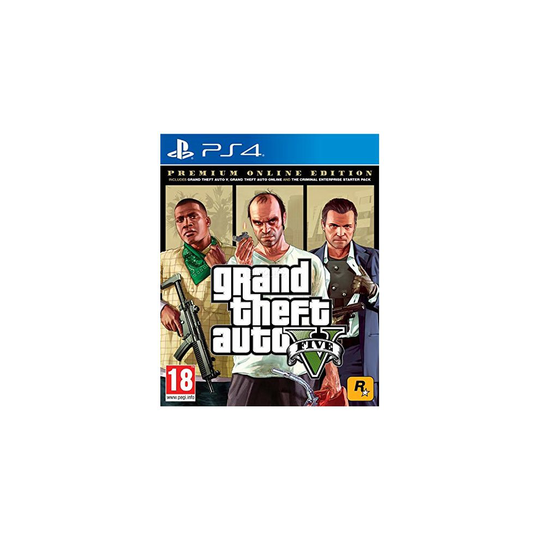 Grand Theft Auto 5 - Premium Online Edition (PS4)