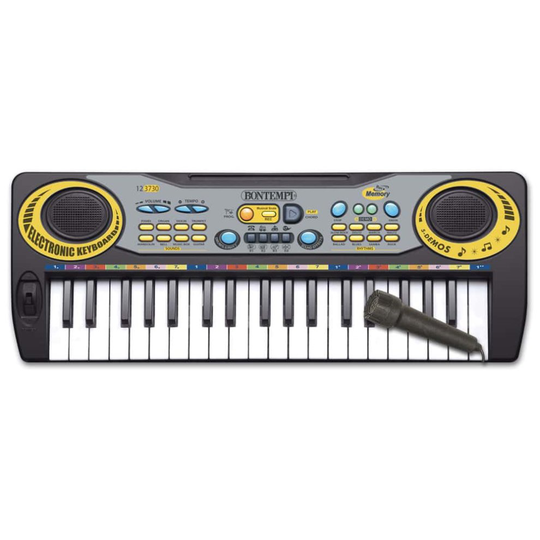 Bontempi Electronic Keyboard with Microphone Musical Instrument for Children