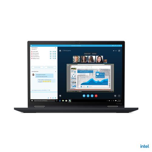 Lenovo ThinkPad X13 Yoga i5-1135G7 Hybrid (2-in-1) 33.8 cm (13.3") Touchscreen WQXGA Intel Core i5 8 GB LPDDR4x-SDRAM 256 GB SSD Wi-Fi 6 (802.11ax) Windows 10 Pro Black