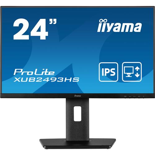 iiyama ProLite XUB2493HS-B5 LED display 60.5 cm (23.8") 1920 x 1080 pixels Full HD Black
