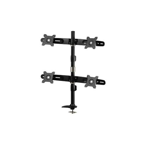 Amer AMR4P flat panel desk mount 61 cm (24") Bolt-through Black
