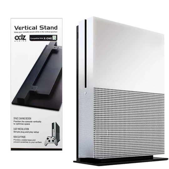ADZ Xbox One S Vertical Stand, XBOX ONE SLIM Cooling Upright Base