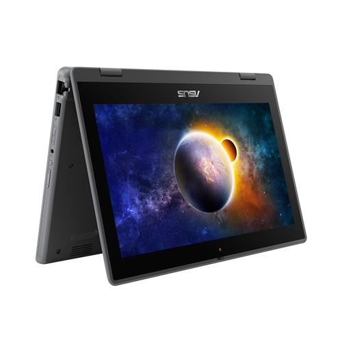 ASUS BR1100FKA-BP0043RA-3Y N4500 Hybrid (2-in-1) 29.5 cm (11.6") Touchscreen HD Intel Celeron N 4 GB DDR4-SDRAM 64 GB eMMC Wi-Fi 6 (802.11ax) Windows 10 Pro Grey