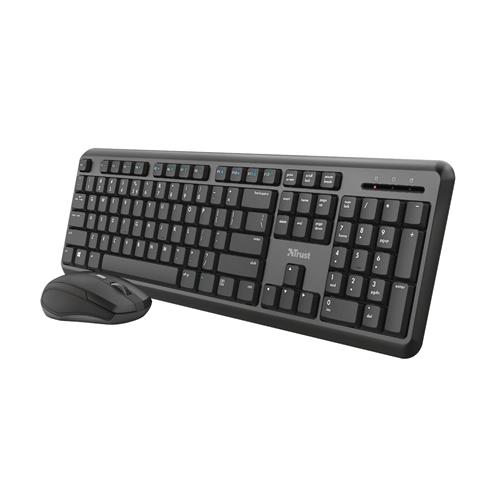 Trust ODY keyboard Mouse included RF Wireless QWERTY English Black