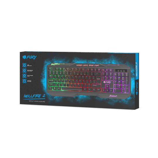 Fury Gaming - Fury Hellfire 2 Us Layout Backlight