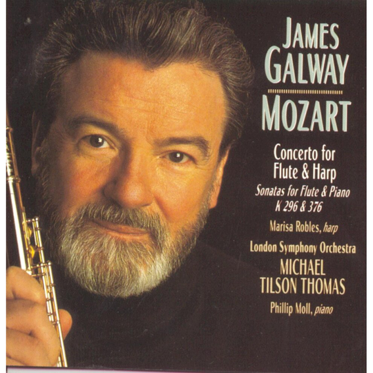Mozart - Concerto for Flute & Harp (James Galway, Marisa Robles) [CD]