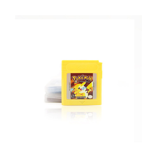 (Yellow version) For Nintendo GB GBC Game Card Classic Pokemon Game Series