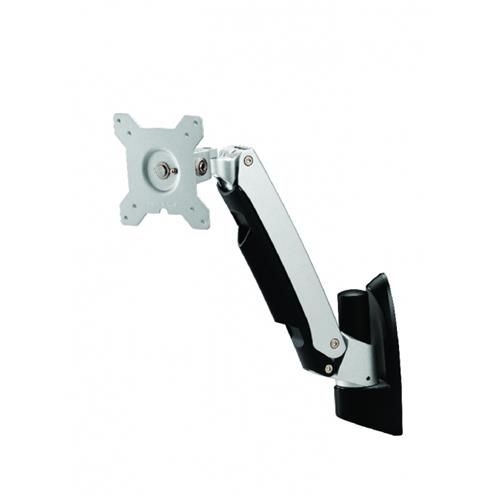 Amer AMR1AW monitor mount / stand Black Silver