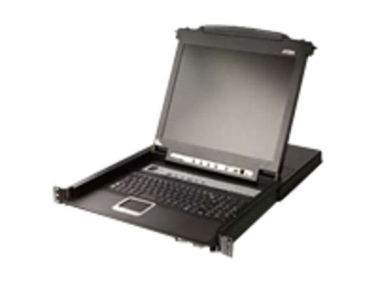 Aten 17 Inch Tft Rack Console Including 8 Port Ps2/usb 1u