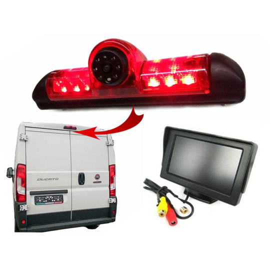 Peugeot Boxer Van 2006 - 2018 Reversing Camera Dash Monitor