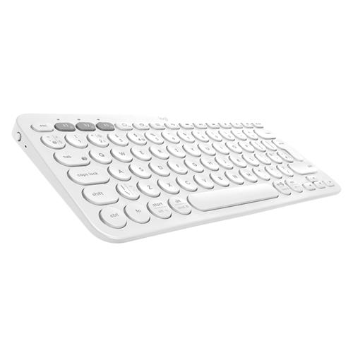 Logitech K380 Multi-Device keyboard Bluetooth AZERTY French White