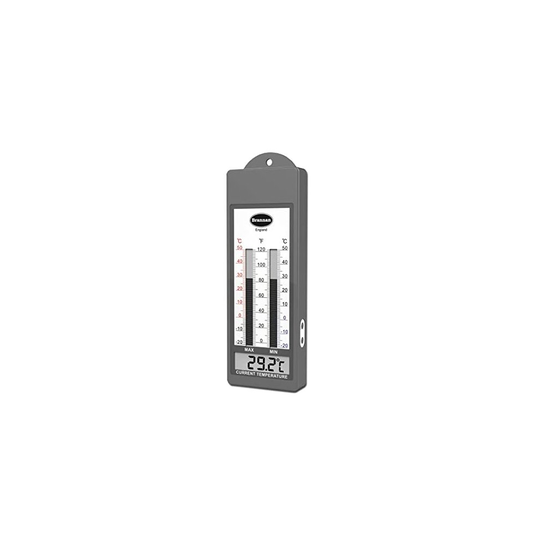 Brannan Waterproof Max Min Thermometer Greenhouse Garden Outdoor Indoor